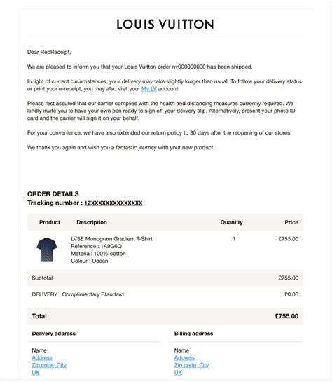 louis vuitton email receipt|louis vuitton complaints email address.